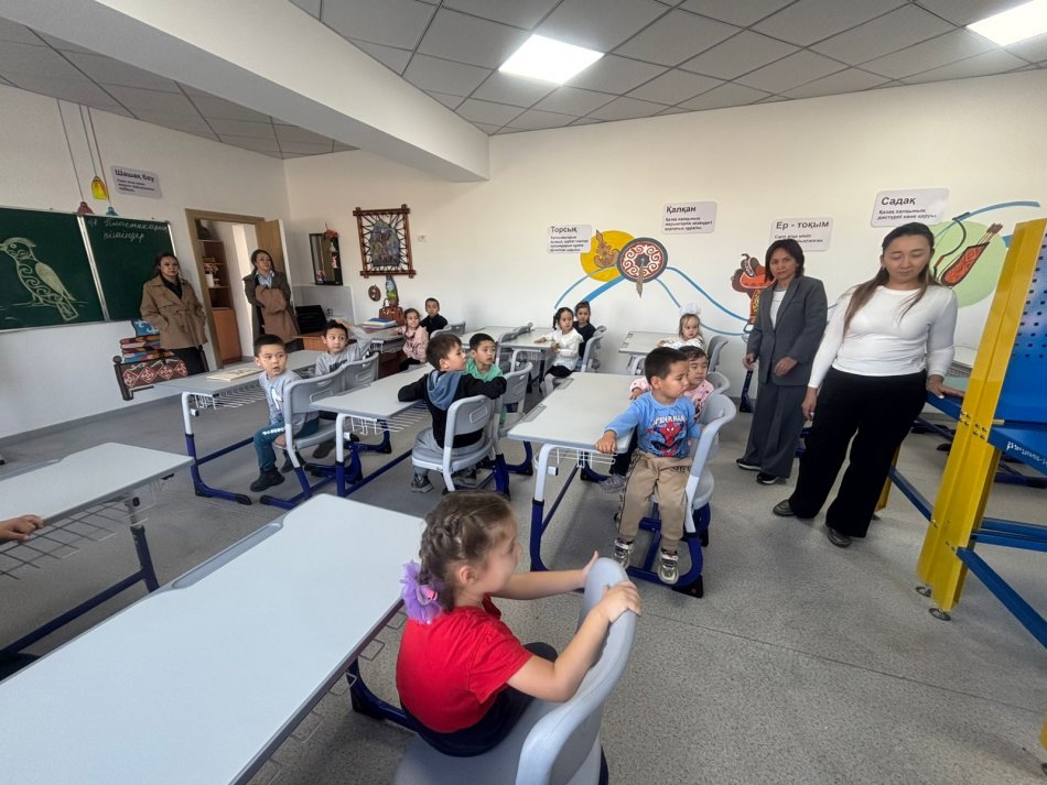 Бастауыш сыныппен танысу, мектепке саяхат